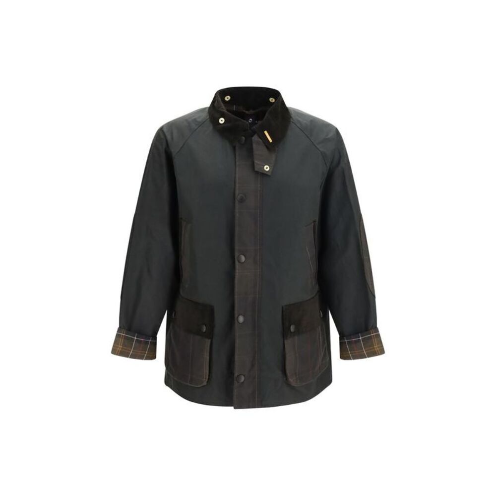 Barbour Bicolor Cotton Full-Length Men's Jacket